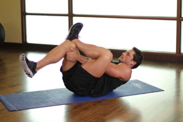 Ankle On The Knee: posición final