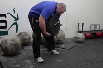 Atlas Stone Trainer: posición final