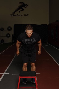 Box Jump (Multiple Response): posición inicial