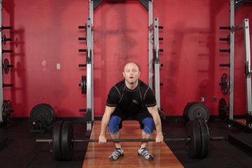 Clean Deadlift: posición inicial