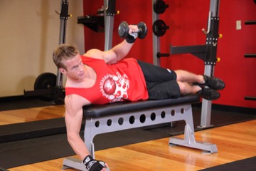 External Rotation: posición final