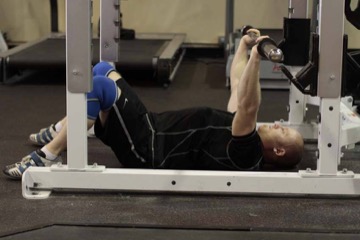 Floor Press: posición inicial