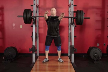 Frankenstein Squat: posición inicial