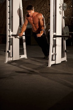 Incline Push-Up Medium: posición inicial