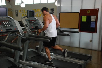 Jogging, Treadmill: posición inicial