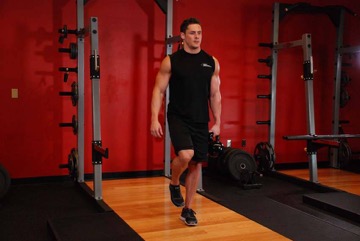 Peso muerto con kettlebell: posición inicial