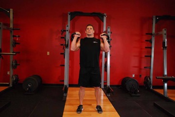Kettlebell Seesaw Press: posición inicial