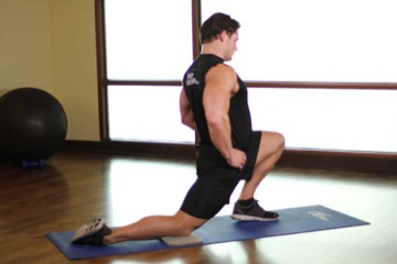 Kneeling Hip Flexor: posición inicial