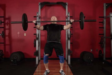Muscle Snatch: posición final
