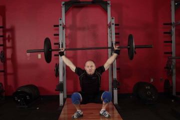 Overhead squat: posición final