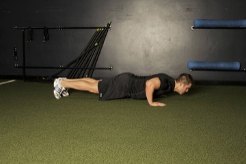 Plyo Push-up: posición inicial