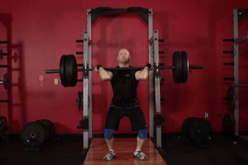 Power Jerk: posición final