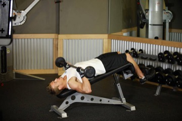 Press Sit-Up: posición inicial