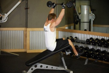 Press Sit-Up: posición final