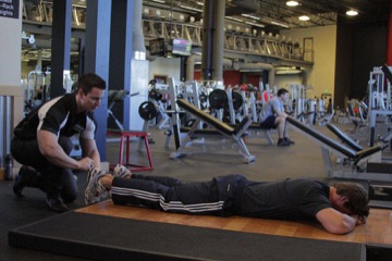 Prone Manual Hamstring: posición inicial