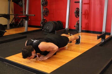 Pushups (Close and Wide Hand Positions): posición inicial