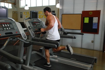 Running, Treadmill: posición final