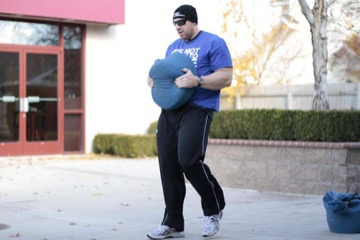 Sandbag Load: posición final