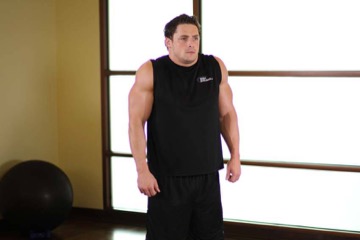 Shoulder Circles: posición final