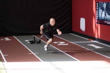 Sled Drag - Harness: posición inicial