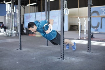 Suspended Push-Up: posición inicial